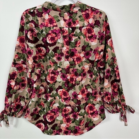 Banana Republic Blouse Top Sz S Floral NWT - Picture 5 of 14